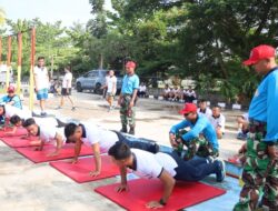 Tempa Fisik Prajurit, Lanal Dumai Gelar Samapta Periode I Tahun 2026
