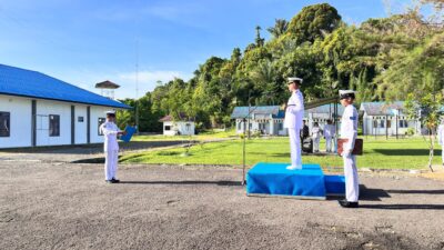 Prajurit Lanal Bintan Ikuti Upacara Peringatan Hari Lahir Pancasila Tahun 2026