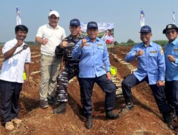 PPAL Ambil Bagian Dalam Gerakan Tanam Tebu Serentak Nasional di Subang